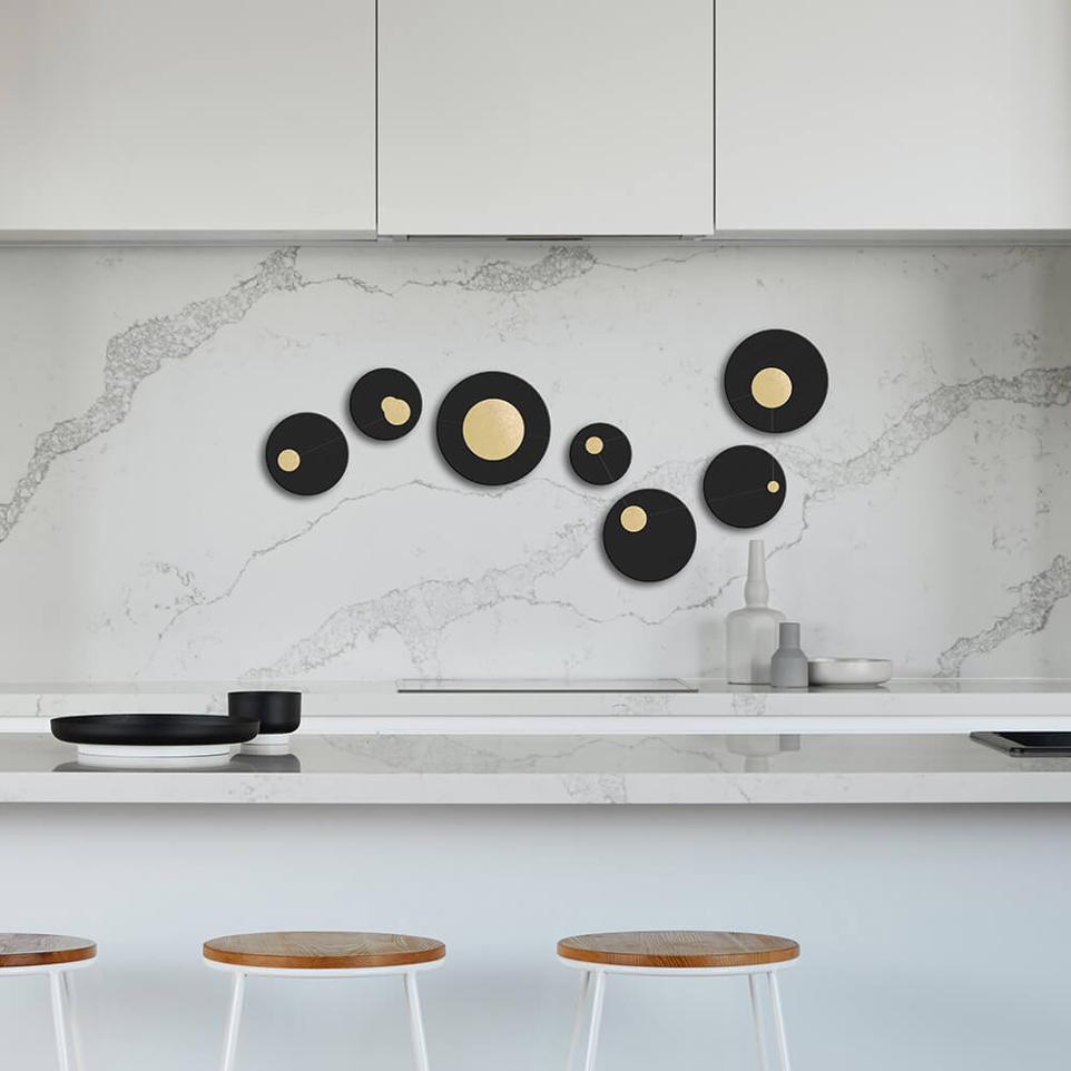 Dessous de plat murale en forme de constellation Grande Ourse design Ibride