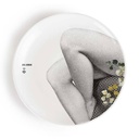 Set de 2 assiettes en porcelaine 27cm